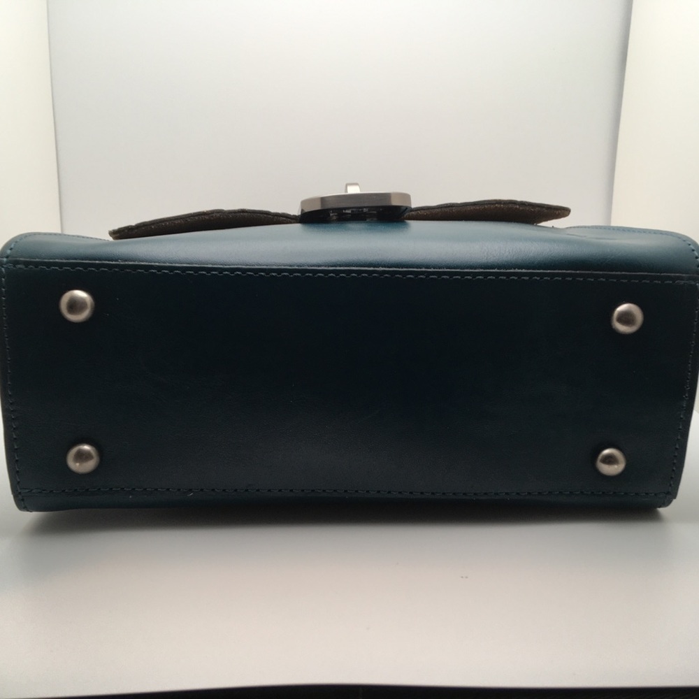 Patricia Nash Chauny Tooled Leather Satchel Crossbody - Picture 7 of 14
